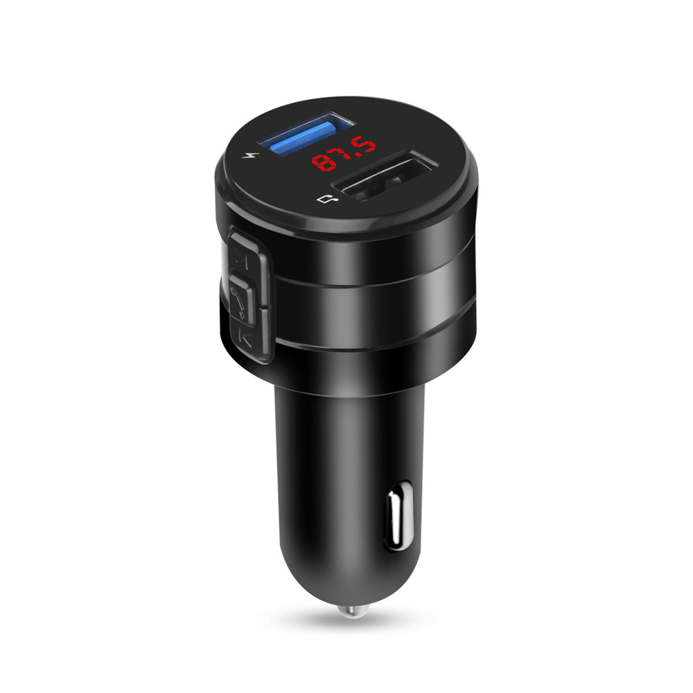 X18 cross-border car mp3 player Bluetooth fm transmitter receiver dual usb multi-function car charger