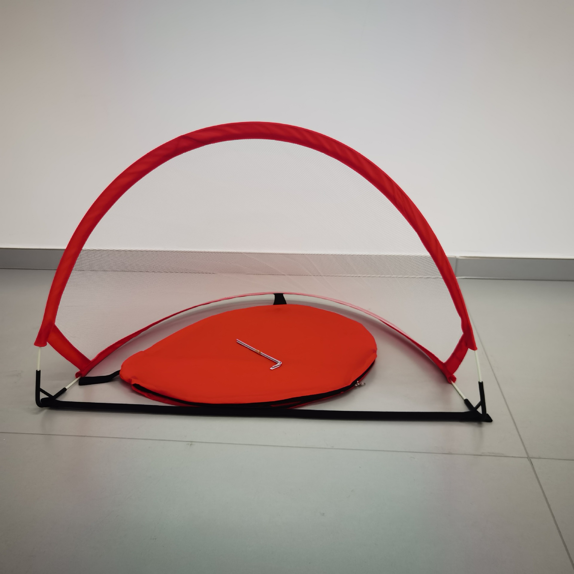 Wholesale football net new children's indoor and outdoor parent-child toys portable training foldable children's football door manufacturers