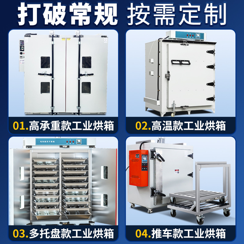 Electric Thermostatic Blast Drying Oven, Large Industrial Oven, Hot Air Circulation Oven, Dryer or Other