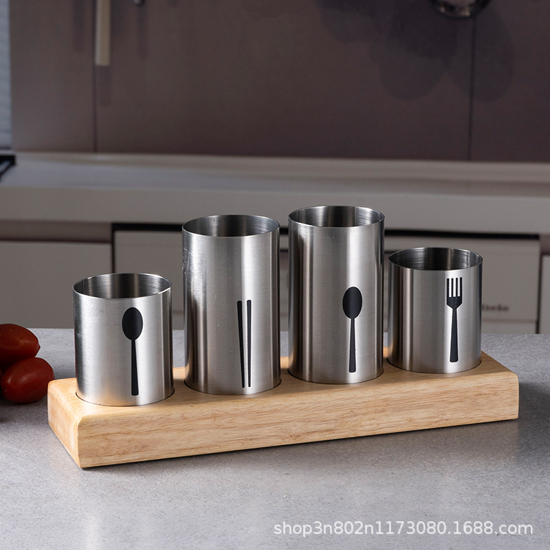 Экспорт в Южную Корею, бочка для палочек из нержавеющей стали, креативная коробка для хранения