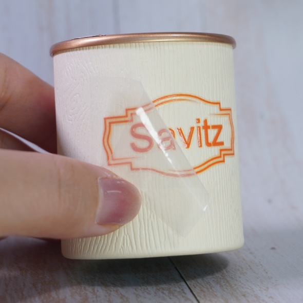 Taotuo Manufacturer Supplies Crystal Label Machine Special Base Film Transparent a Film Transparent Film Durable and Wear-Resistant