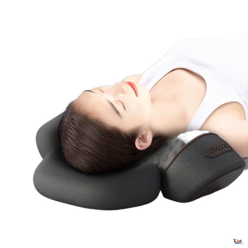 Cross-Border English Cervical Spine Pillow to Protect the Vertebrae for Sleeping, Special Massage Spine, Non-Traction Heating Compress, Repair and Change Logo