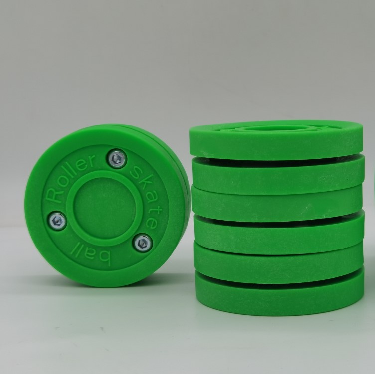 Roller skating ball hockey ice hockey training double-layer ball