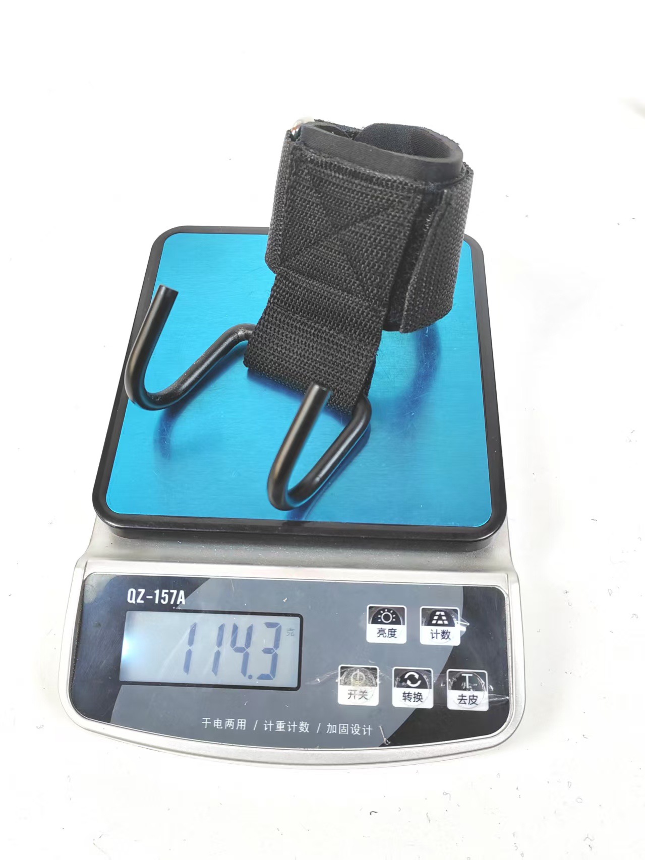 Horizontal bar pull-up weightlifting booster hook wrist strap wrist protector booster hook auxiliary strap and wrist strap auxiliary double hook