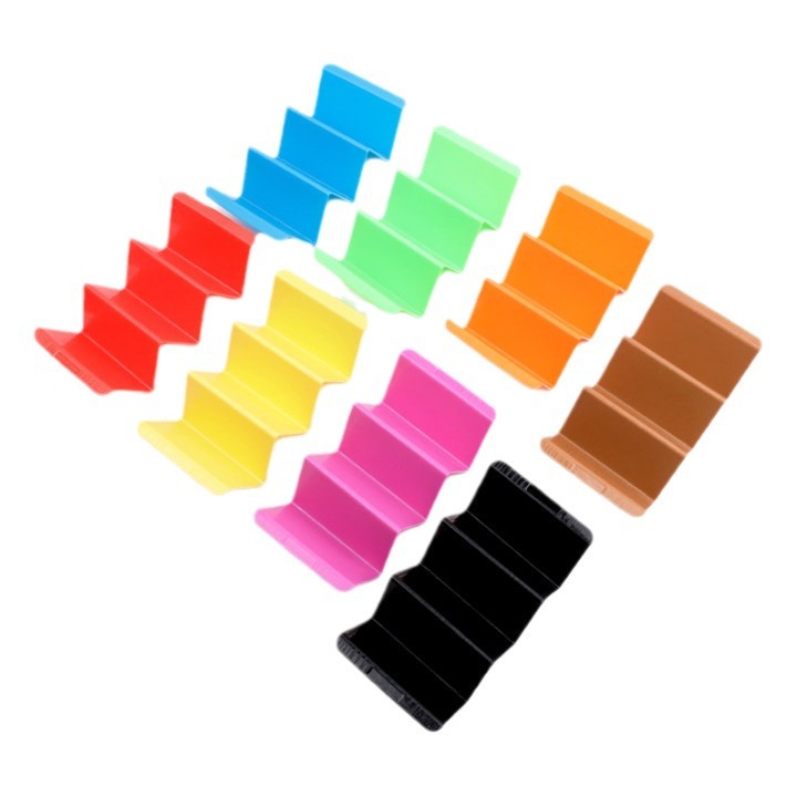 Cross-border exclusive for Amazon explosions taco holder multicolor wave-shaped tower pancake rack tray wholesale