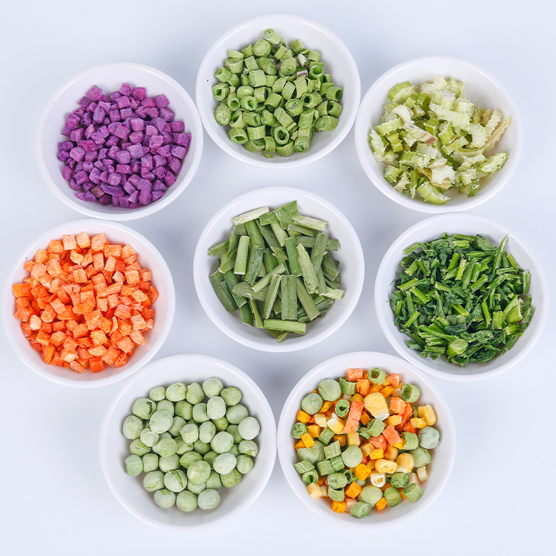 Freeze Dried Vegetable Bag Dehydrated Vegetables Dried Bulk Dehydrated Vegetable Bag Instant Noodle Hot and Sour Powder Hot Pot Companion