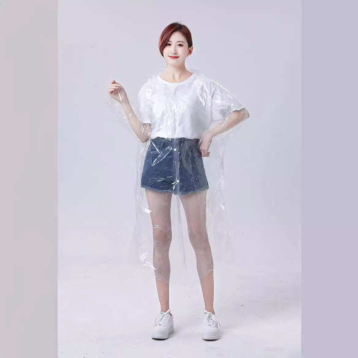 Disposable Raincoat Portable Adult Style Thickeneded Large Volume Wholesale Pullover Eva Raincoat Kidsren's Universal Student Poncho