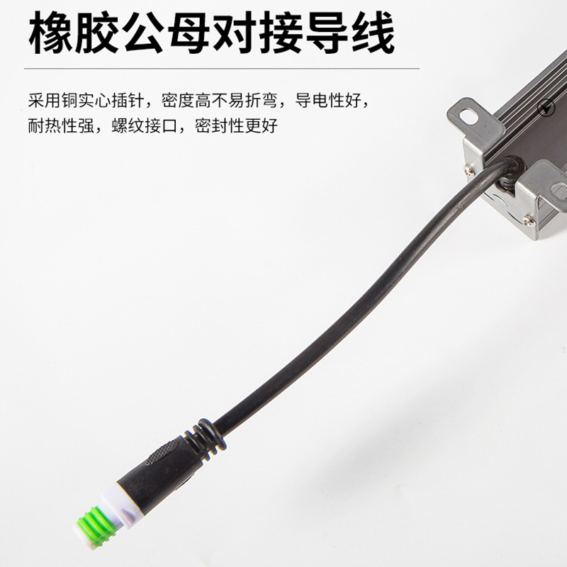 Outdoor Wall Washer Guardrail Tube Line Light Exterior Wall Lighting Wall Lighting Outdoor Building Illumination Waterproof Wall Washer Light