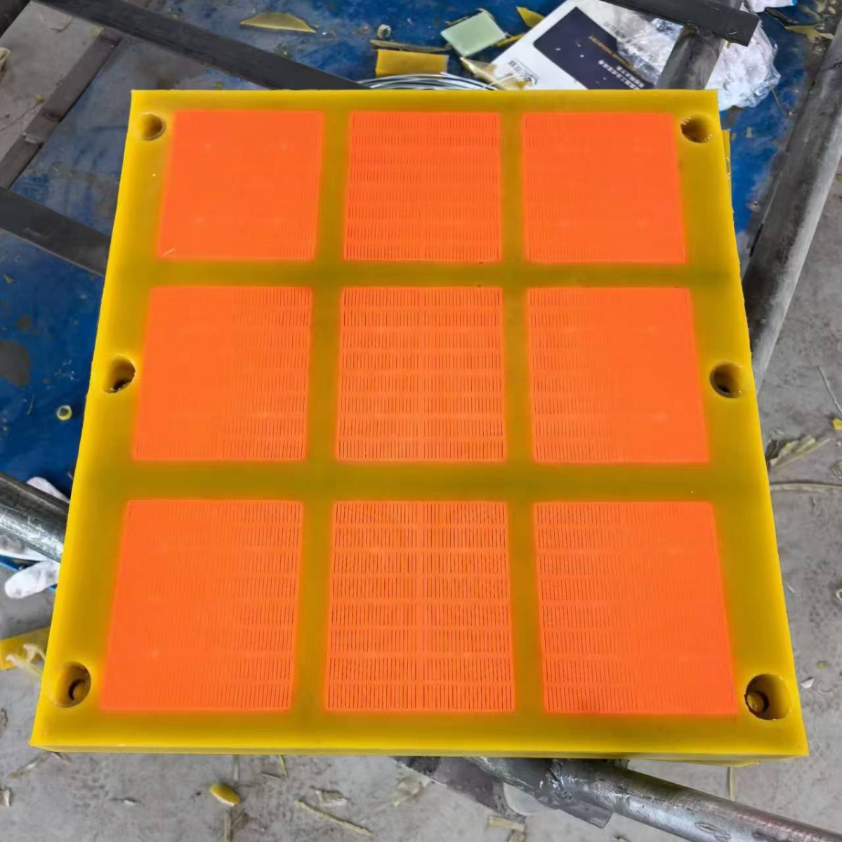 Stainless Steel Strip Sieve Plate Polyurethane Dehydration Sieve Plate Minimum Mesh Size 150 Mesh