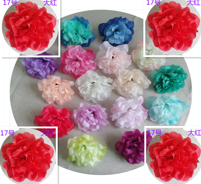 Artificial Fireworks silk flower lily artificial flower wedding flower background photography decorative flower home decoration flower wall