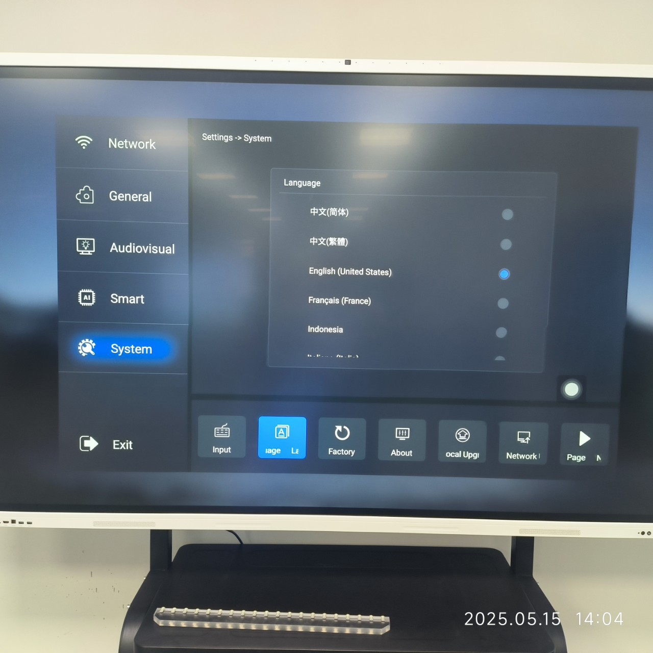 Electronic Whiteboard Smart Touch Screen Home 4K High-Definition Mobile All-In-One Machine Kindergarten Teaching Smart Touch Tv