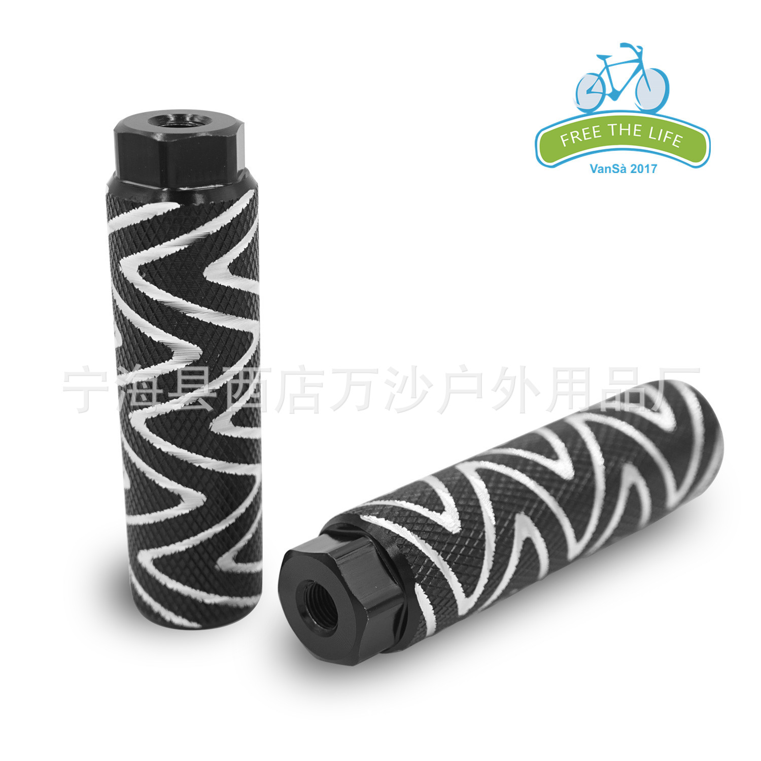 Wansha Outdoor S28-08 малый шестиугольный алюминиевый пост для велосипеда, базука, подножка для велосипеда