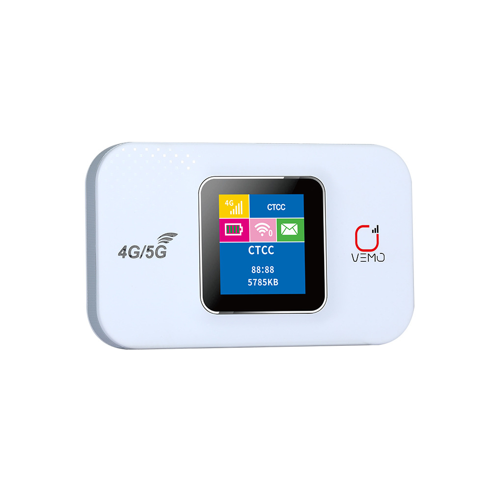 E5783 car mobile wifi3000mah wireless 4G with screen card portable router Taiwan B28A spot