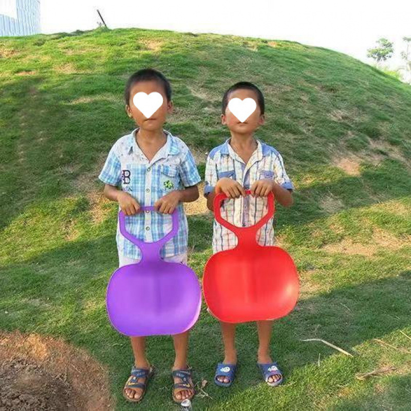 Children's Thickened Frosted Wear-Resistant Outdoor Sitting Skateboard, Grass and Sand Sliding Mat, Lawn Skiing Butt Pad, Wear-Resistant