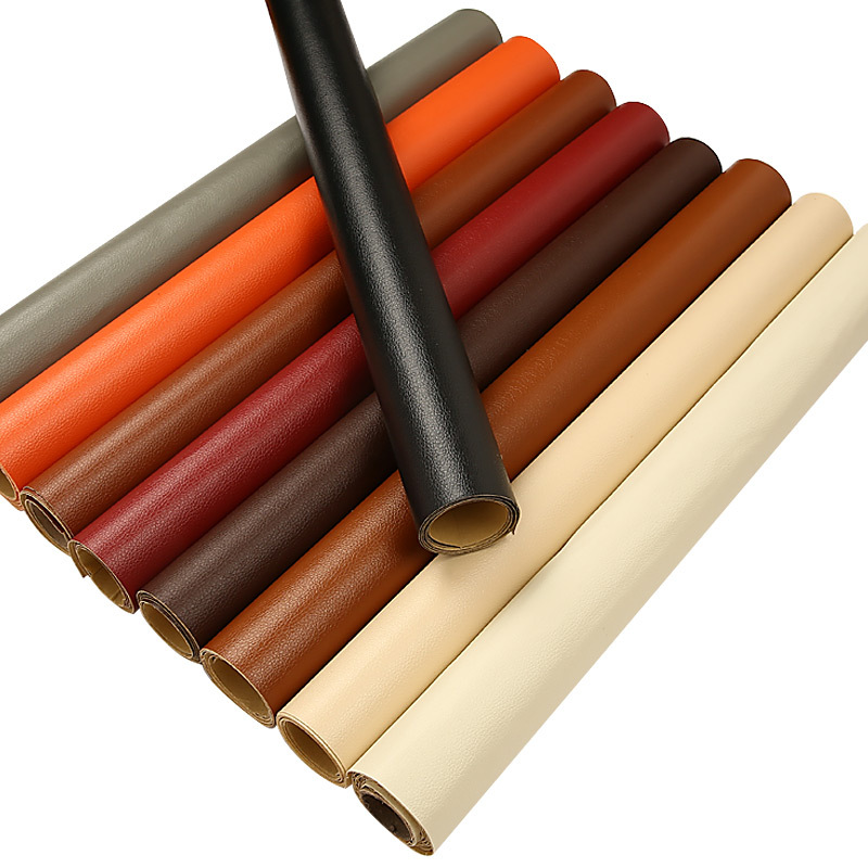 Cross-border self-adhesive leather sofa repair subsidy leather seat patch adhesive leather fabric wholesale shaking sound generation