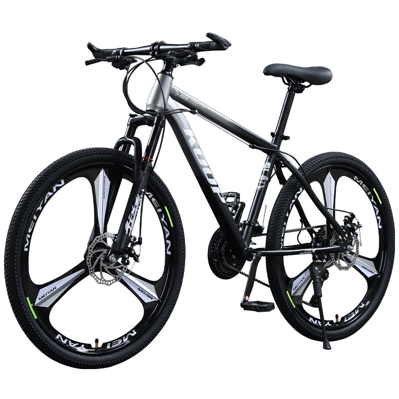 Mountain Bike Shock-Absorbing Off-Road Male Student Magnesium Alloy One-Wheel Disc Brake School Youth Adult Bicycle