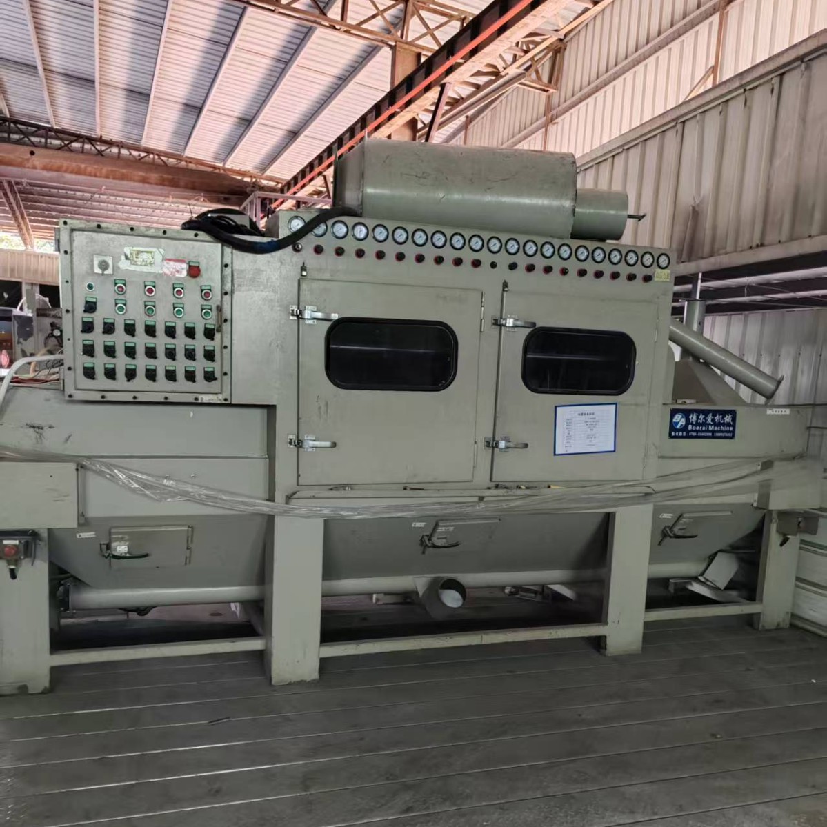 Used Automatic Sandblasting Machine Used Manual Shangbai Sandblasting Machine Cheap Price for Sale Machinery Equipment