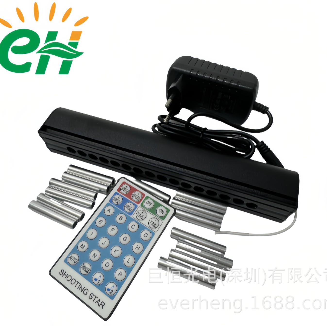 LED белый свет 16-отверстная метеорная машина с дистанционным управлением для домашнего кинотеатра