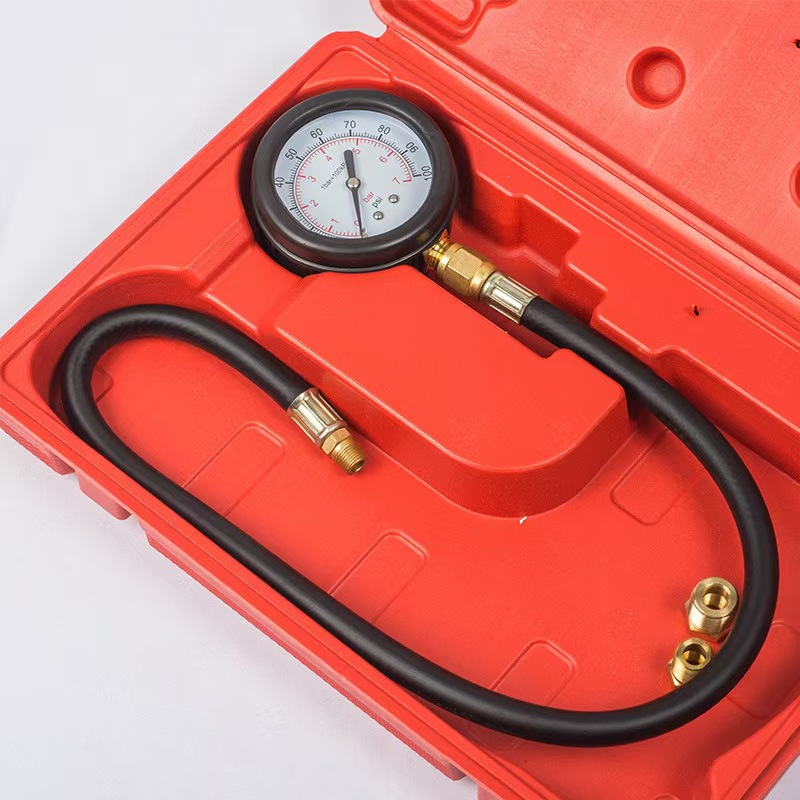 Tu-12 Cylinder Pressure Gauge Car Cylinder Detection Fuel System Injection Pressure Instrument Auto Repair and Maintenance Tools