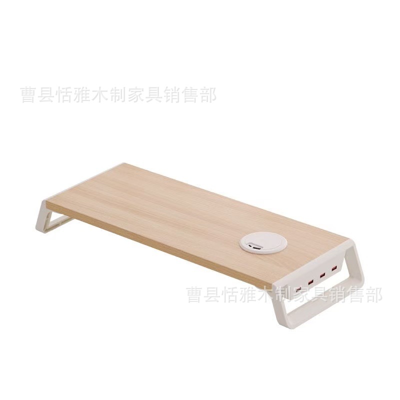 Computer Elevated Rack Office Monitor Screen Base Bracket Pad Height Desktop Stand Laptop Storage Rack