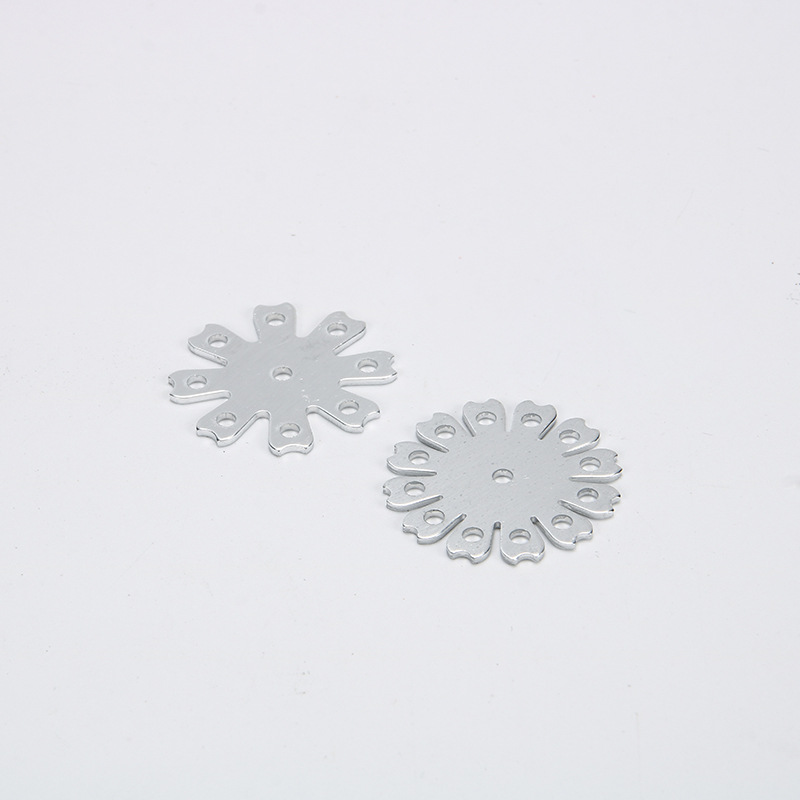 Anti-Tangle Flip Hook Piece Flip Hook Aluminum Piece Flip Base Metal Piece Metal Hook Board DIY Flip Hook