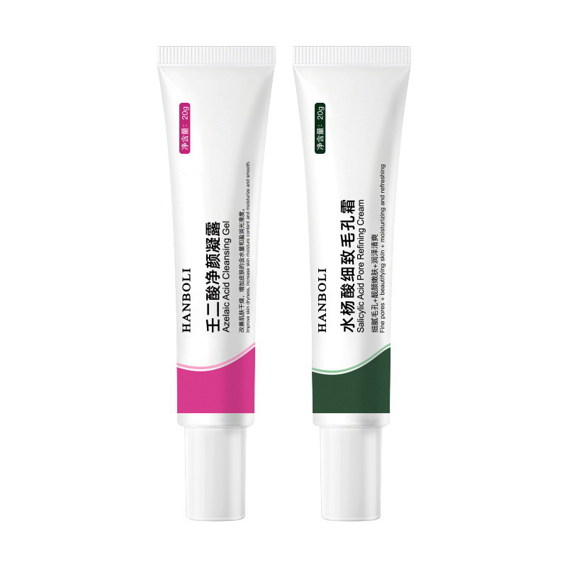 Han Poli Azelaic Acid Gel Pore Contraction Cleansing Cream Blackhead Extract Salicylic Acid Anti-acne Cream for Acne Removal