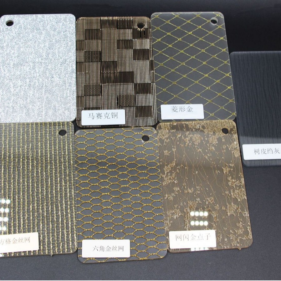 Single-sided frosted semi-permeable series acrylic interior decoration partition plexiglass plate manufacturers wholesale whole plate