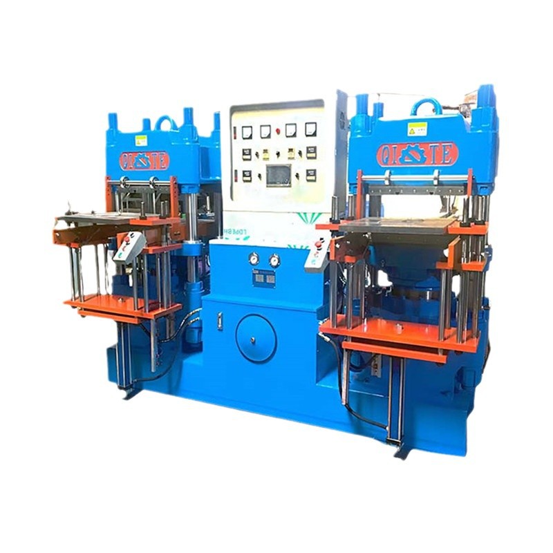 Source Manufacturer Nationwide Direct Sales 300t Double Set Vulcanizer Silicone Hydraulic Press Rubber Products Hydraulic Press