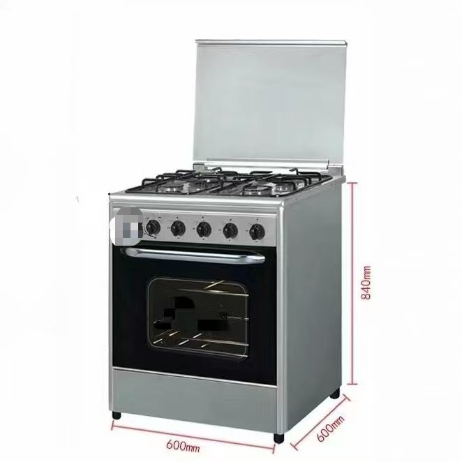 600 long 2-2 gas 2-2 electric gas stove with oven vertical conjoined burner stove European gauge outlet