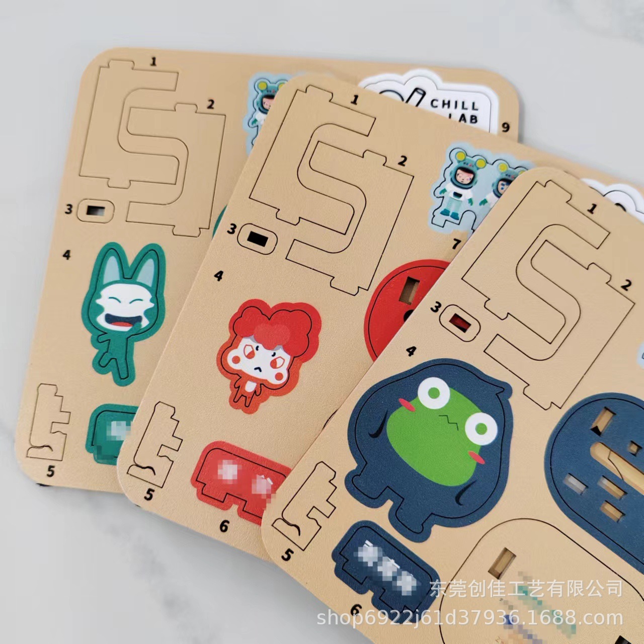 Dongguan High-Definition Uv Printing Processing Mdf Density Board Chevron Board Printing Advertising Pvc Plastic Wood Board Puzzle Customization