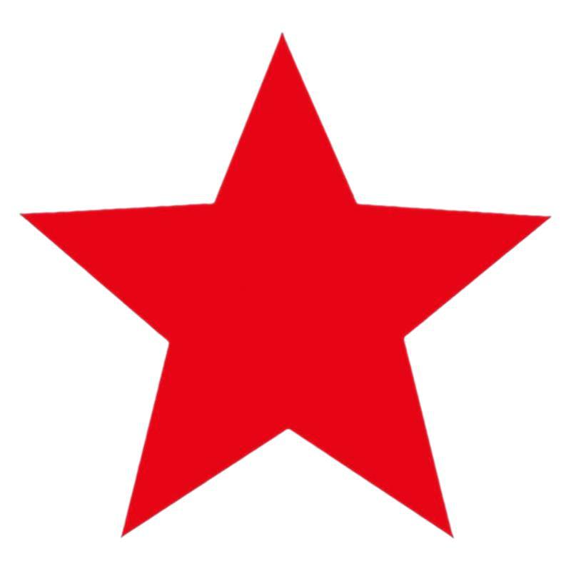 Red Star Shining Dance Props Kindergarten Red Song Chorus Games Admission Creative Props Hand-held Five-pointed Star