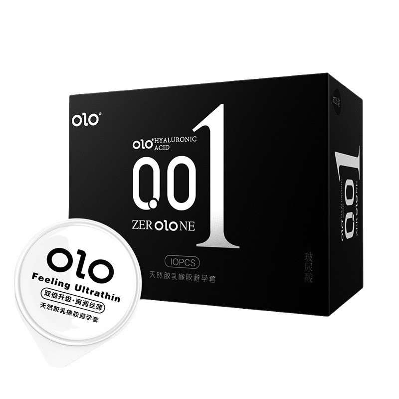 OLO Ultra Thin Hyaluronic Acid Condom Lasting Condom Female Condom 001 Adult Sex Products Manufacturer