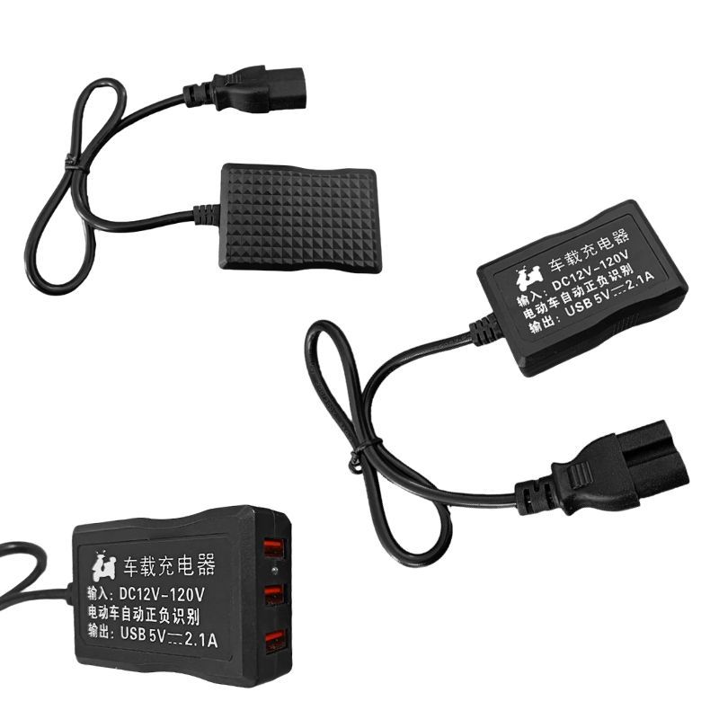 Electric CAr ChArger Mobile Phone ChArger Dc Wide VoltAge 12-120v2A BAttery CAr Mobile Phone ChArger FAst ChArging