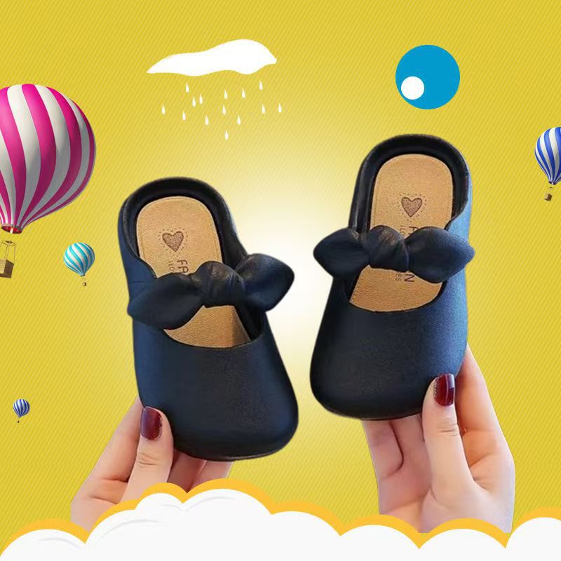 Six children's toe shoes girls new summer cute ballet butterfly home outside wear girls princess sandals wholesale