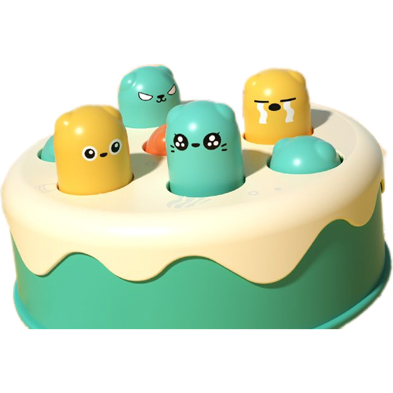 Cake Hit Hamster Children's Toys Infant Development Benefit Intelligence 1 a 2 year old early education baby beat boys and girls