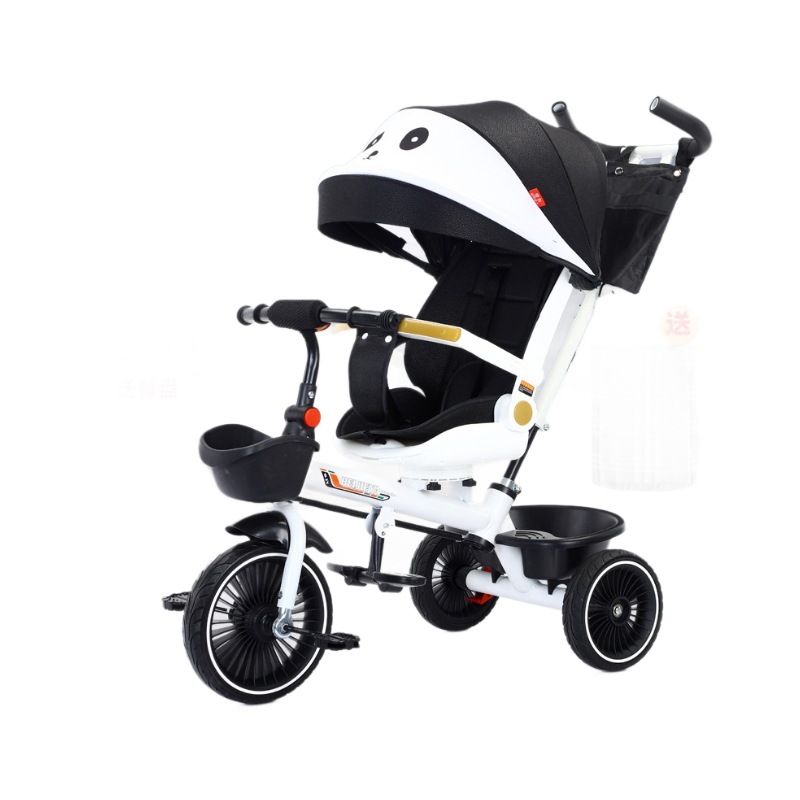 Children's Tricycle Bicycle Can Sit and Lie down Baby Stroller Rotating Seat Walking Baby Stroller Bicycle