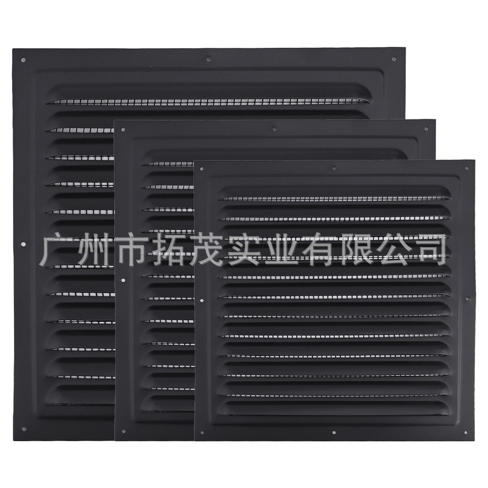 Amazon Aluminum Alloy Air Vent Metal Louver Exterior Wall Ventilation Exhaust Vent Grille Cover Air Outlet
