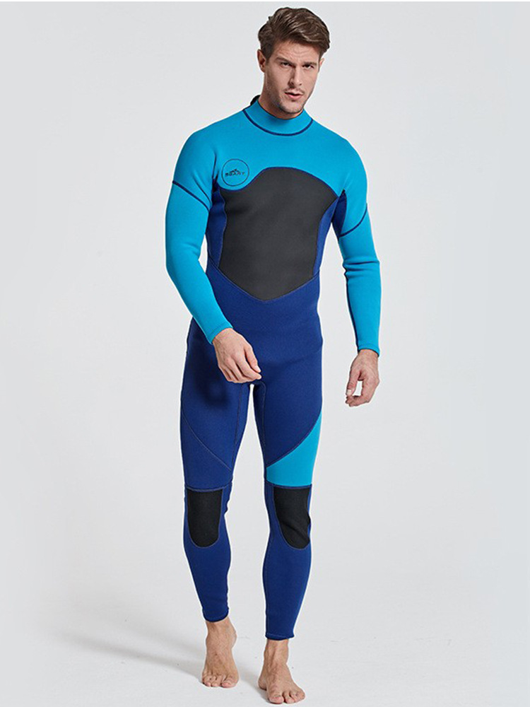 3MM cold-proof diving suit for men and women warm thickened surfing suit one-body long sleeve wet suit snorkeling professional diving suit