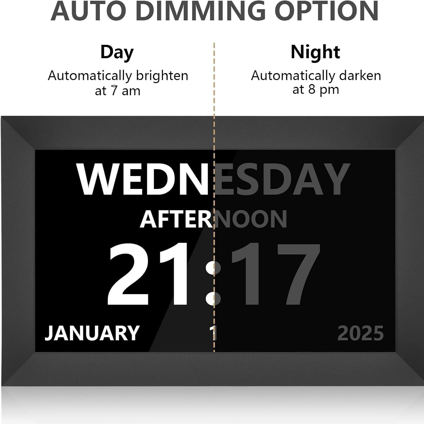 10.1 дюймовые умные цифровые часы, HD LCD экран, отображение U-диска, SD-карты для воспроизведения видео и изображений