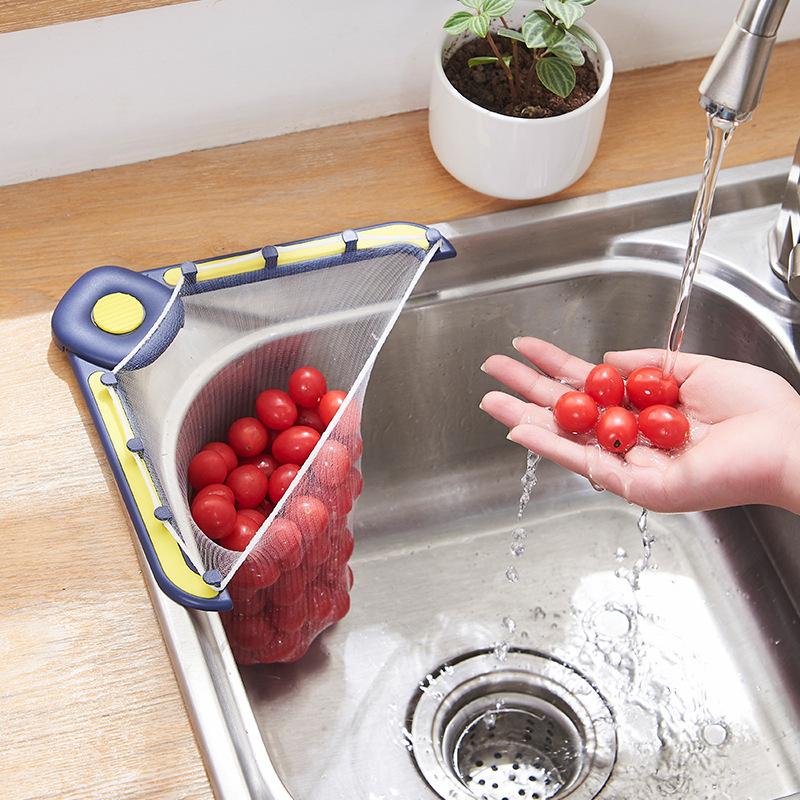 Sink Filter Rack Disposable Kitchen Filter Large Pool Food Meal Residue Anti-Blocking Drain Rack