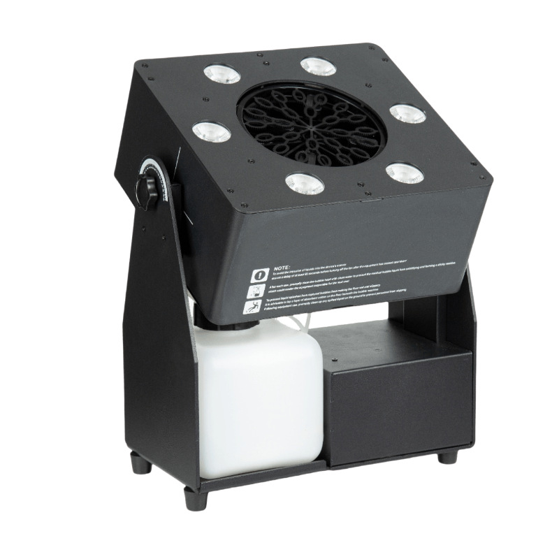 Locust bubble machine stage bubble machine kindergarten wedding performance props two-wheel automatic bubble blowing machine bubble oil