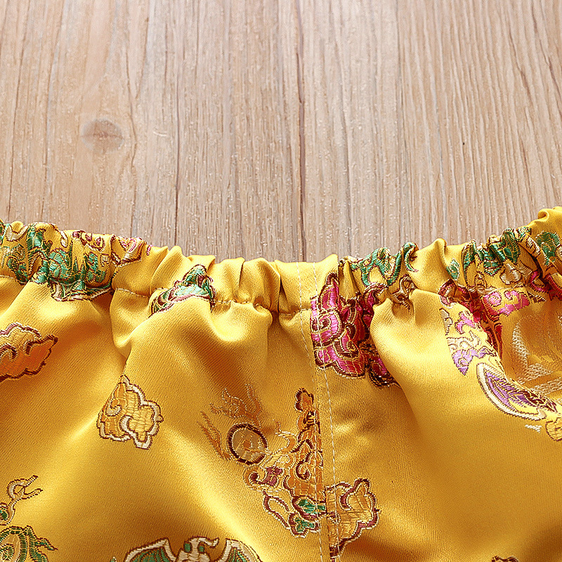 Baby clothes bellyband suit boys and girls baby birthday newborn Summer Children's catch week dress