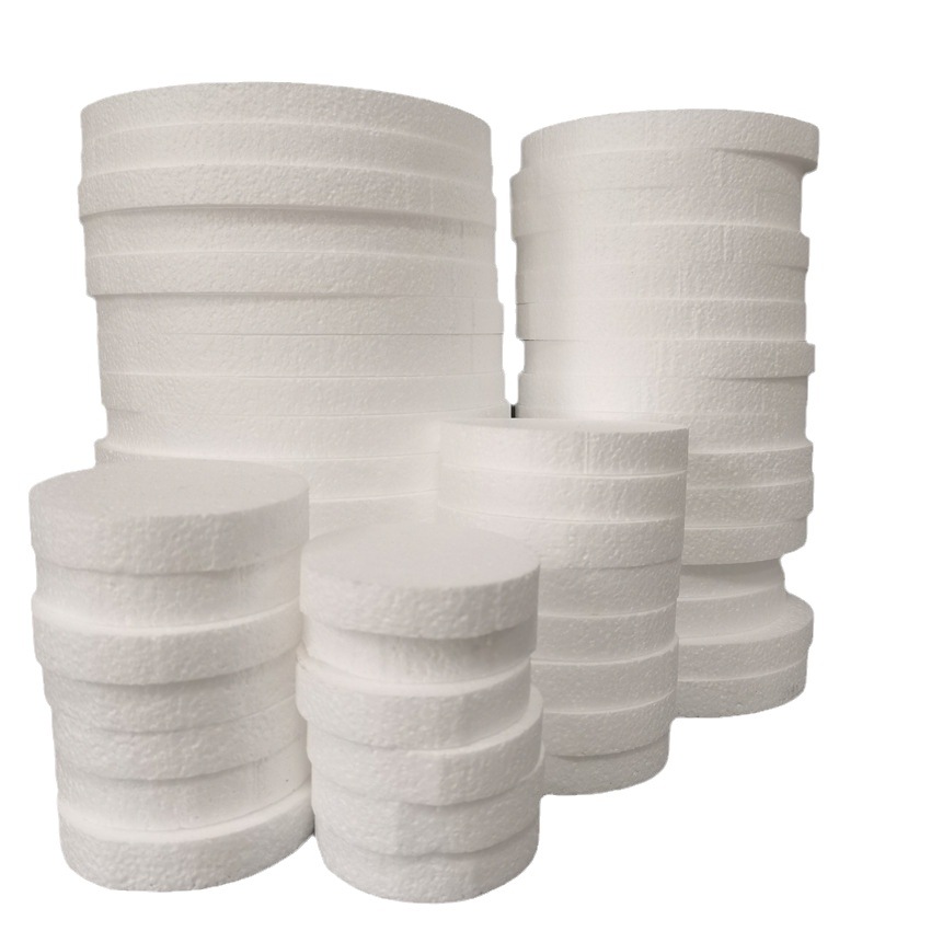 EPS foam source factory foam room sheet piece heating wire cutting white round foam large discount