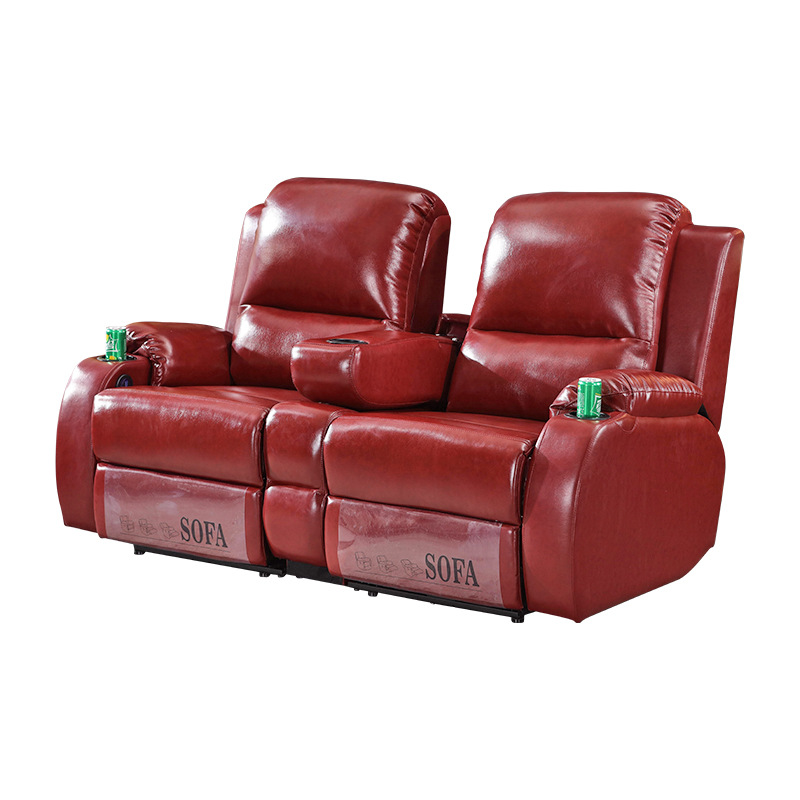 Cross-border exclusive villa home theater sofa vip multi-functional first-class electric cabin leather massage sofa chair
