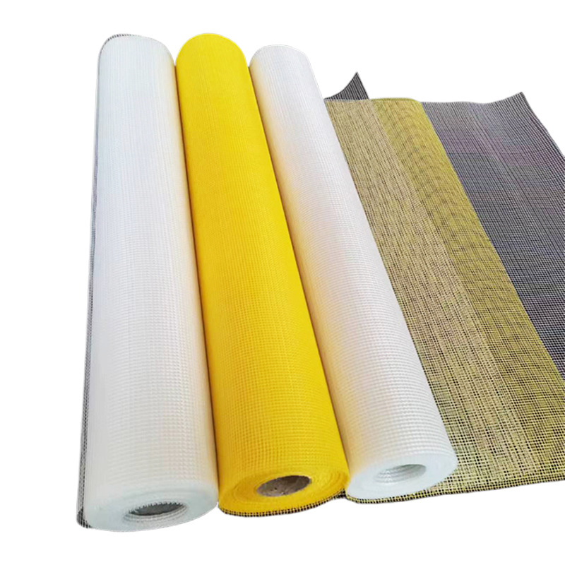 Customized Glass Fiber Mesh Anti-Crack Insulation Mesh Cloth Construction Site Interior and Exterior Wall Insulation Anti-Crack Mesh Cloth Wholesale