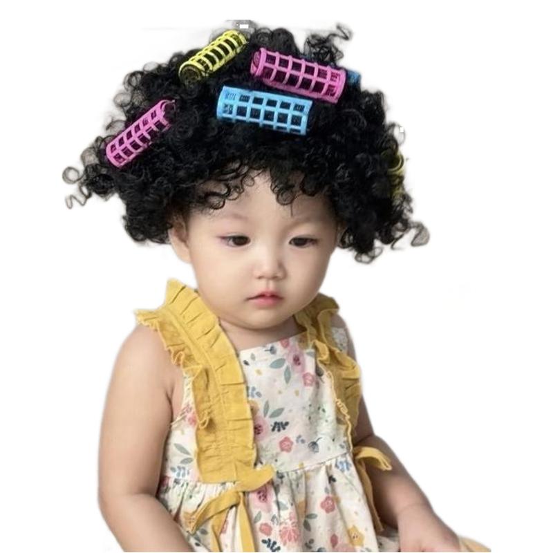 Children's Rental Wig 2~12 Years Old Performance Wig Funny Props Kindergarten Children's Day Activity Headwear