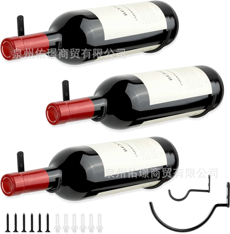 Креативный металлический винный шкаф, винный дисплей для ресторана, декорация для дома, настенная полка для вина