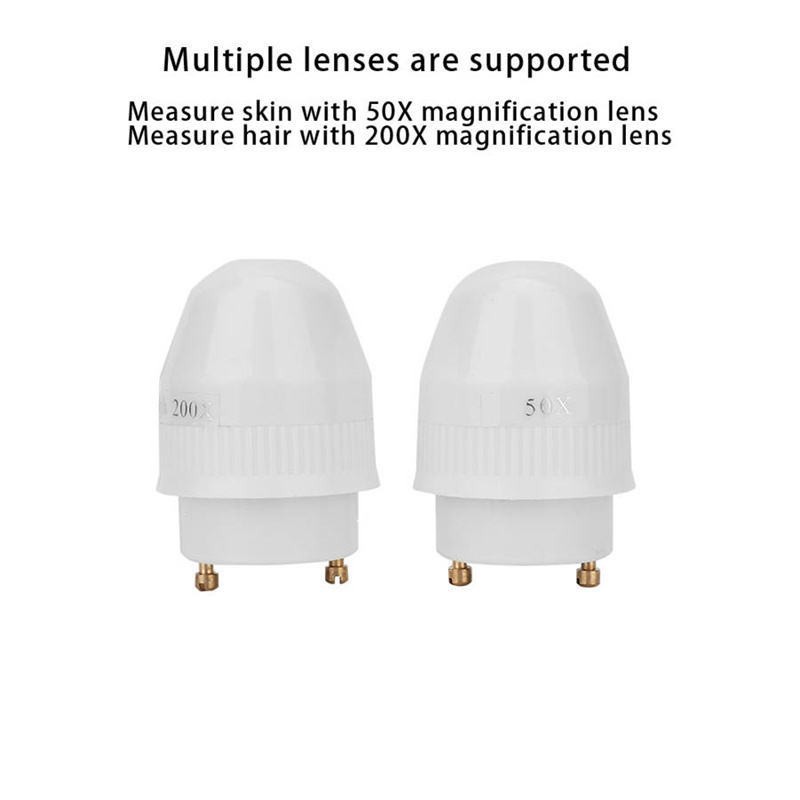 7inch Hd Plug-In Tester Scalp Hair Follicle Hair Detector with Screen Hair Skin Instrument Beauty