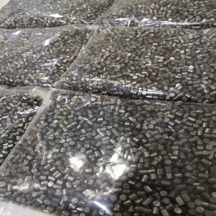 Pure Metal Hafnium Particles 3*3mm Sponge Crystalline Block Pure Hf Rod Diameter 5*200mm Wire Material