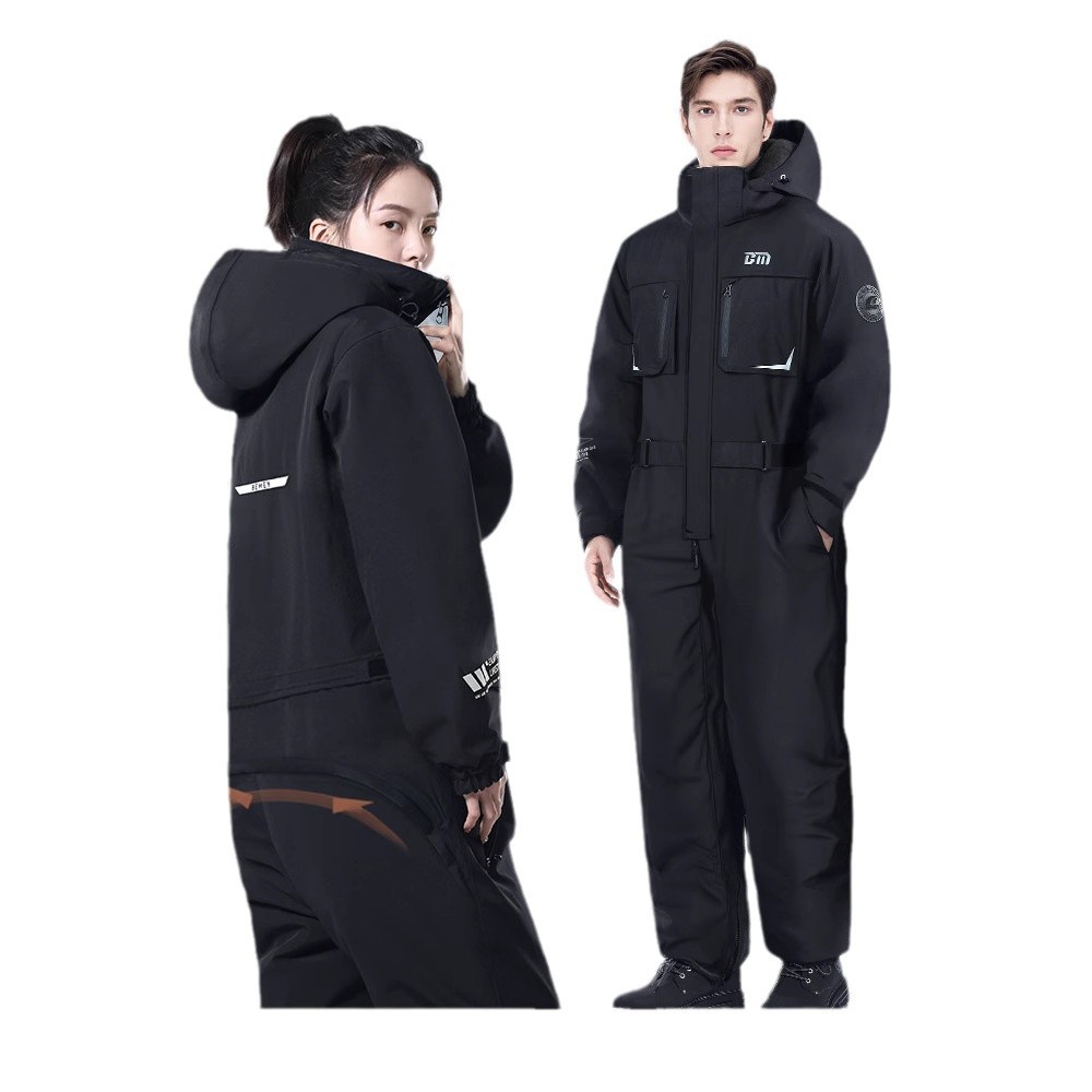Beimeiyuan Factory Winter Cycling Cold-Proof Clothing Winter Motorcycle Windshield Clothing Winter Fleece-Lined Thickeneding Waterproof and Warm